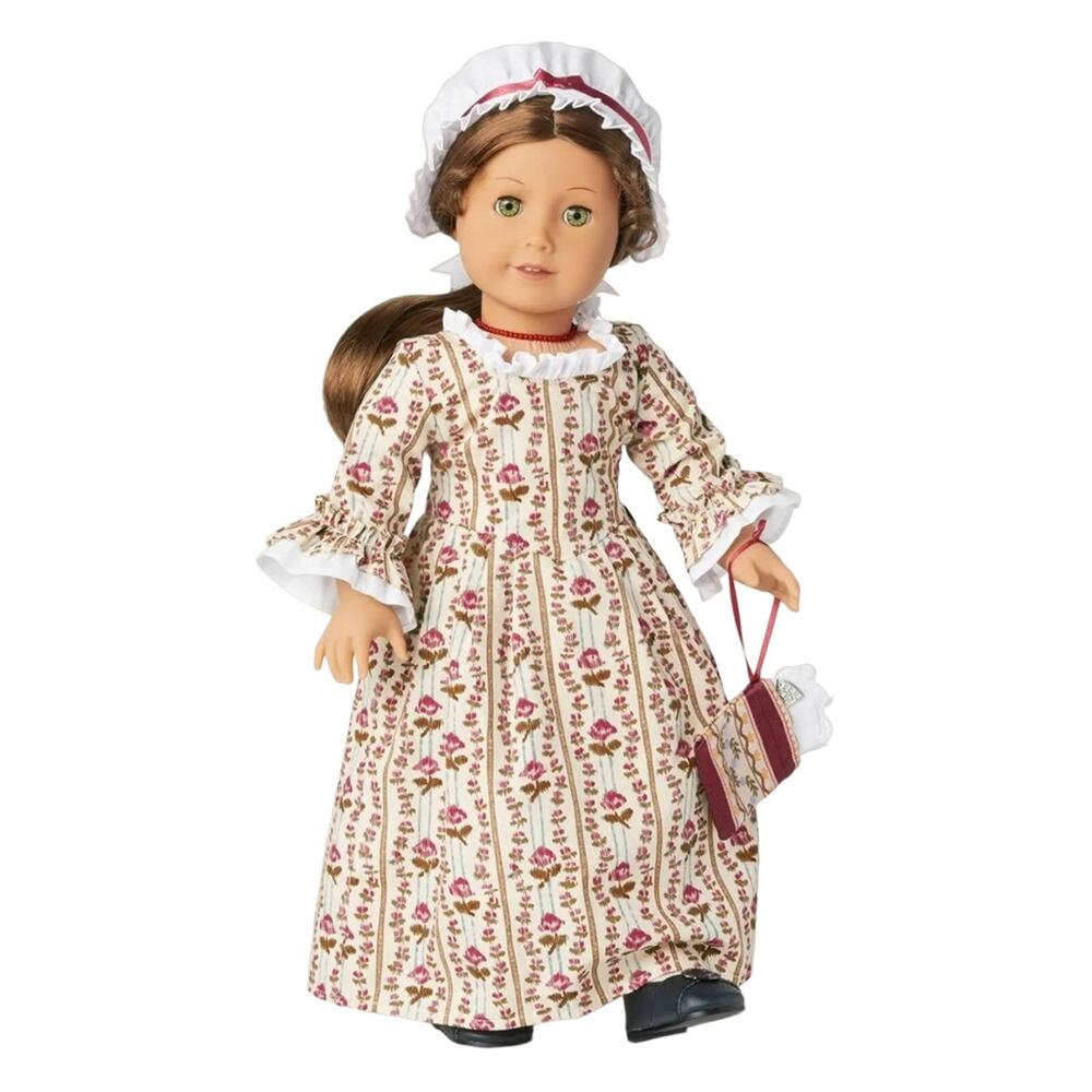 AMERICAN GIRL DOLL Felicity M Rose Garden Gown & Meet Accessories Complete Set